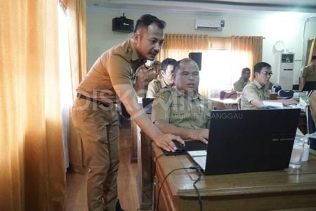 Diskominfo Sanggau Lakukan Pendampingan Teknis Penggunaan TTE