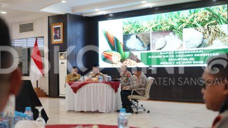 Wakil Bupati Sanggau Hadiri Rakor Kesiapan Panen Raya Jagung Kuartal III Tahun 2025