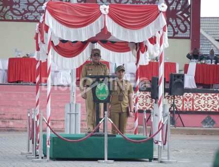 Apel Kesiapsiagaan Penanggulangan Kebakaran Hutan Dan Lahan di Kabupaten Sanggau Tahun 2024